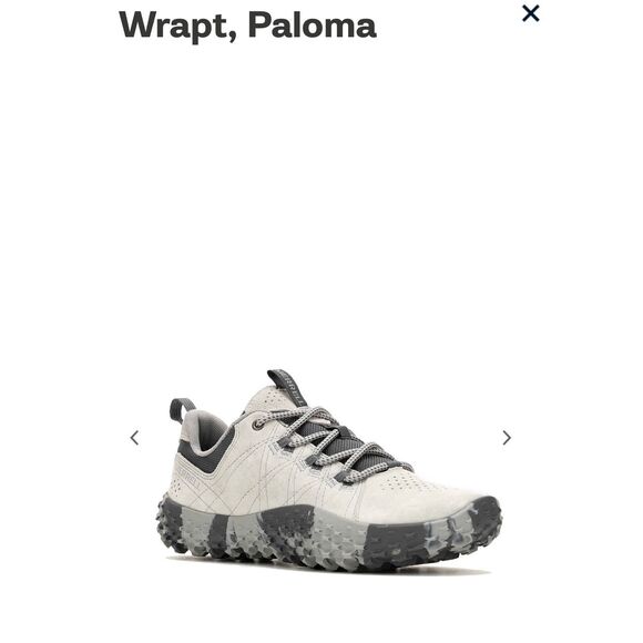 Merrell Gray and Black Athletic Shoes wrapt Paloma 7b - Picture 15 of 15